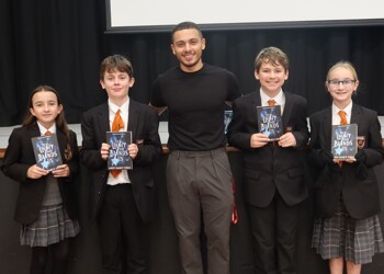 Author Andy Darcy Theo Inspires Years 7 and 8