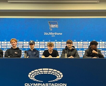 Olympiastadion Pressekonferenz