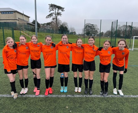 U12 Girls Football Jan 25 2